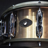 USED_​​90's_PL5325_[Power_Metal_Series_Bell_Brass_Snare_Drum_14×6_5_Made_In_Japan]_03
