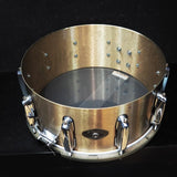 USED_​​90's_PL5325_[Power_Metal_Series_Bell_Brass_Snare_Drum_14×6_5_Made_In_Japan]_10