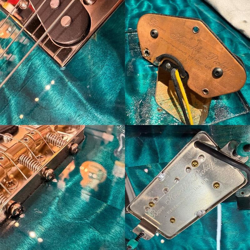 USED_​​Addictone_ECHO_Quilted_maple_Top_(Trans_Blue)[SN_549]_10