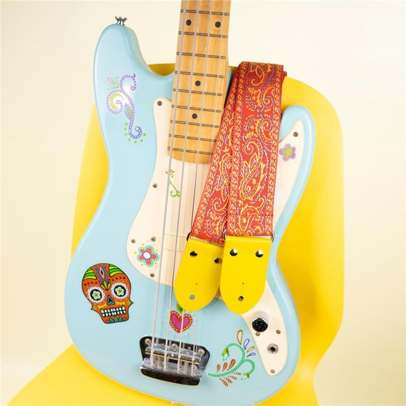 Paisley_Guitar_Strap_2_Red_04