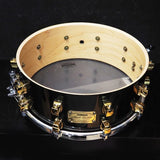 USED_​​MSD0105_[Maple_Custom_Snare_Drum_14×5_5_Black_Maple][Made_in_Japan_Late_Model_Lugs_YAMAHA_Fiber_Case_Included]_09