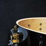 USED_​​MSD0105_[Maple_Custom_Snare_Drum_14×5_5_Black_Maple][Made_in_Japan_Late_Model_Lugs_YAMAHA_Fiber_Case_Included]_10