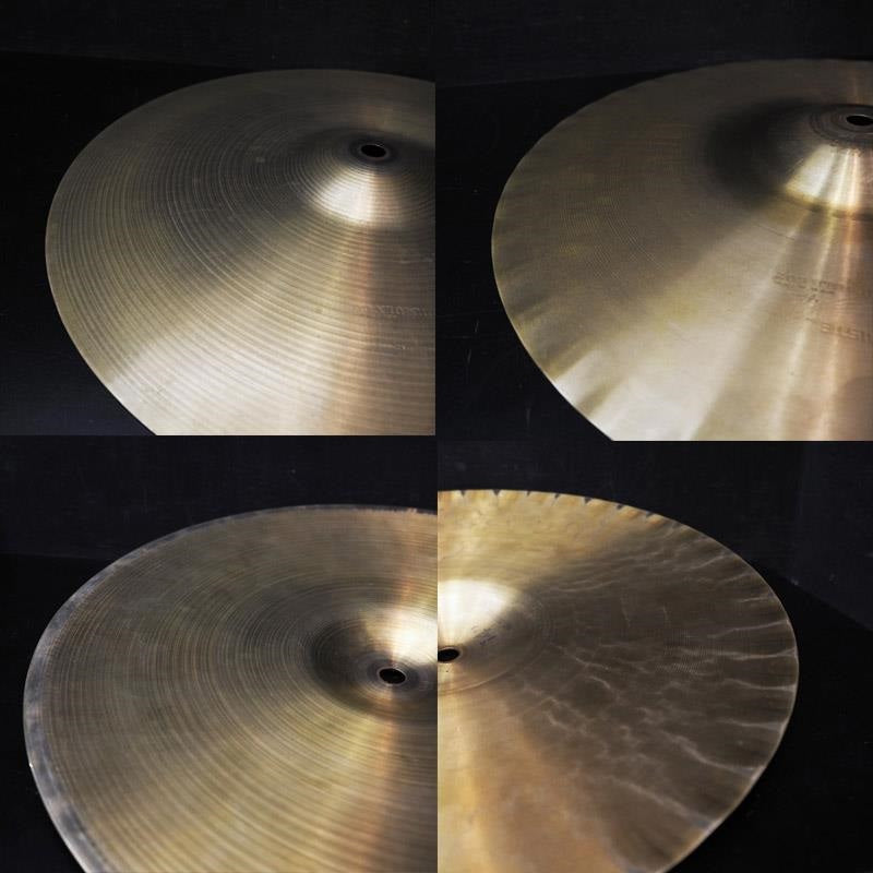 VINTAGE_Pre_Serial_60s_Fomula_602_Sound_Egde_HiHat_14_Pair_[Top_844g_Bottom_912g]_11
