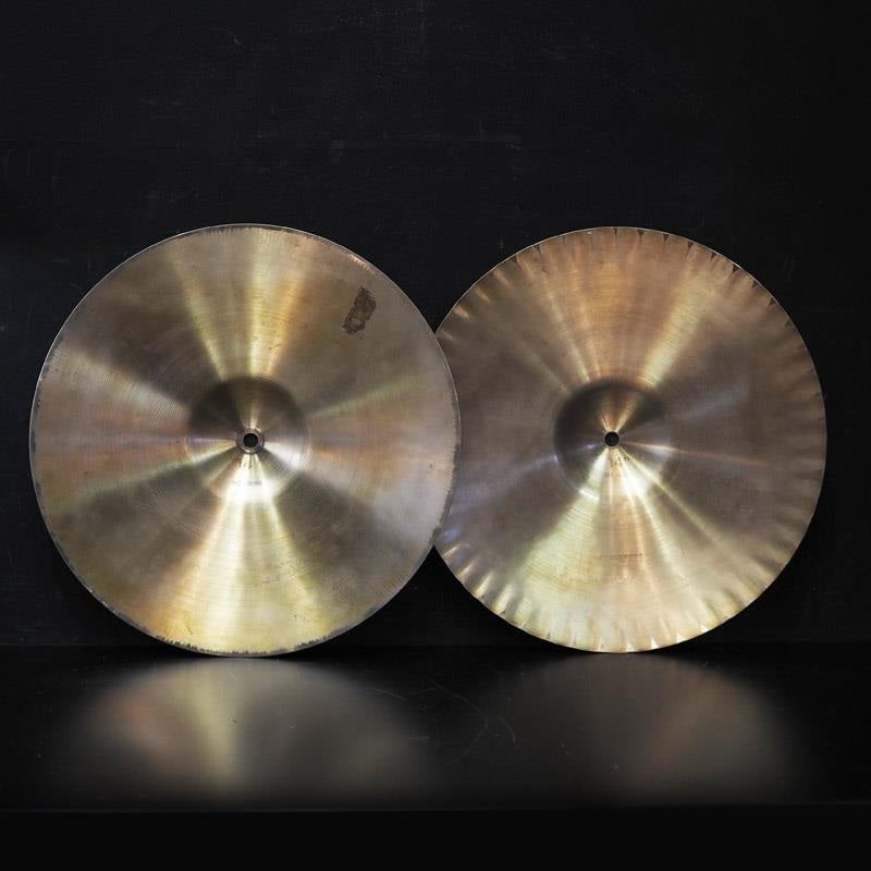 VINTAGE_Pre_Serial_60s_Fomula_602_Sound_Egde_HiHat_14_Pair_[Top_882g_Bottom_940g]_02