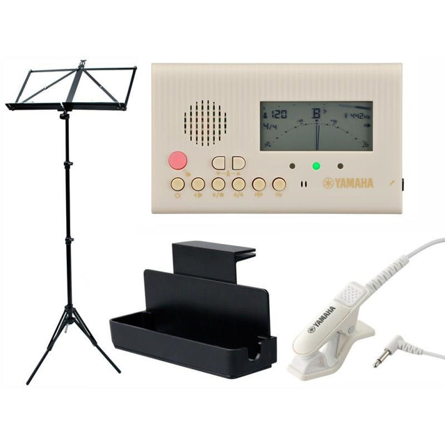 YAMAHA_TDM-600BE_Tuner_Metronome_4-Piece_Set_(TDM-600BE_TM-40IV_MS-RKDX_VIVACE_MS-500)_[Great_Value_Set!!]_01