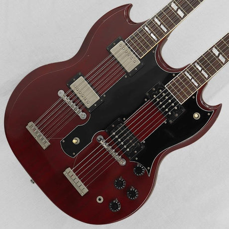 USED_​​Replica_Double_Neck_JP_Style_Cherry_02