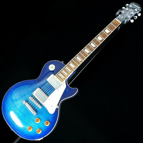 USED_​​Epiphone_Les_Paul_Standard_(Trans_Blue)_[SN_EE070703755]_02