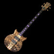 USED_​​SCSB4_Stanley_Clark_Deluxe_4_'17_(Buckeye_Burl_Top_&_Quilted_Maple_Back，_Purple_Front_LED)_01