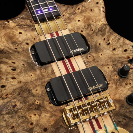 USED_​​SCSB4___Stanley_Clark_Deluxe_(Buckeye_Burl_Top_&_5A_Quilted_Maple_Back)_w_Front_LEDs_Violet_'17_04