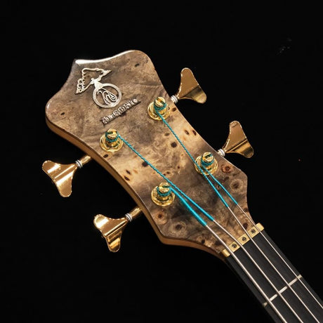 USED_​​SCSB4___Stanley_Clark_Deluxe_(Buckeye_Burl_Top_&_5A_Quilted_Maple_Back)_w_Front_LEDs_Violet_'17_07