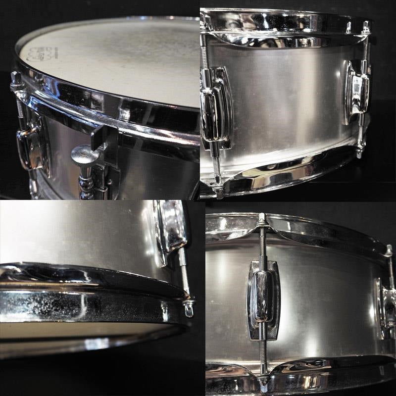 VINTAGE_1968's_Standard_Snare_Drum_[Aluminum_Shell_14×5]_10