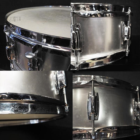 VINTAGE_1968's_Standard_Snare_Drum_[Aluminum_Shell_14×5]_10