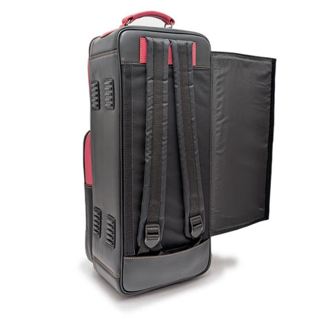 Guard_Bags___Elite_Series_4-ECLK-P_Trumpet_Double_Case___Black_Leather_with_Pink_Leather_Trim_03