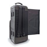 Guardbags___Elite_Series_4-ECLG-CN_cro_Trumpet_Double_Case___Crocodile_Embossed_Gray_Leather_&_Chocolate_Brown_Leather_Trim_02