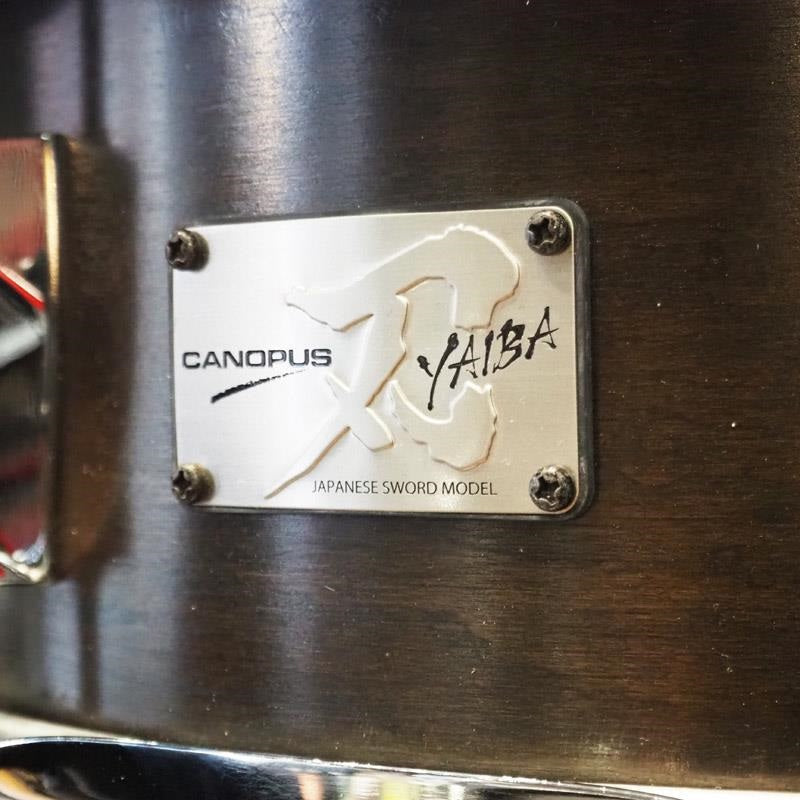 USED_​​JSM-1455___Antique_Ebony_Matt_LQ_[YAIBA_II_Maple_Snare_Drum_14×5_5]_02