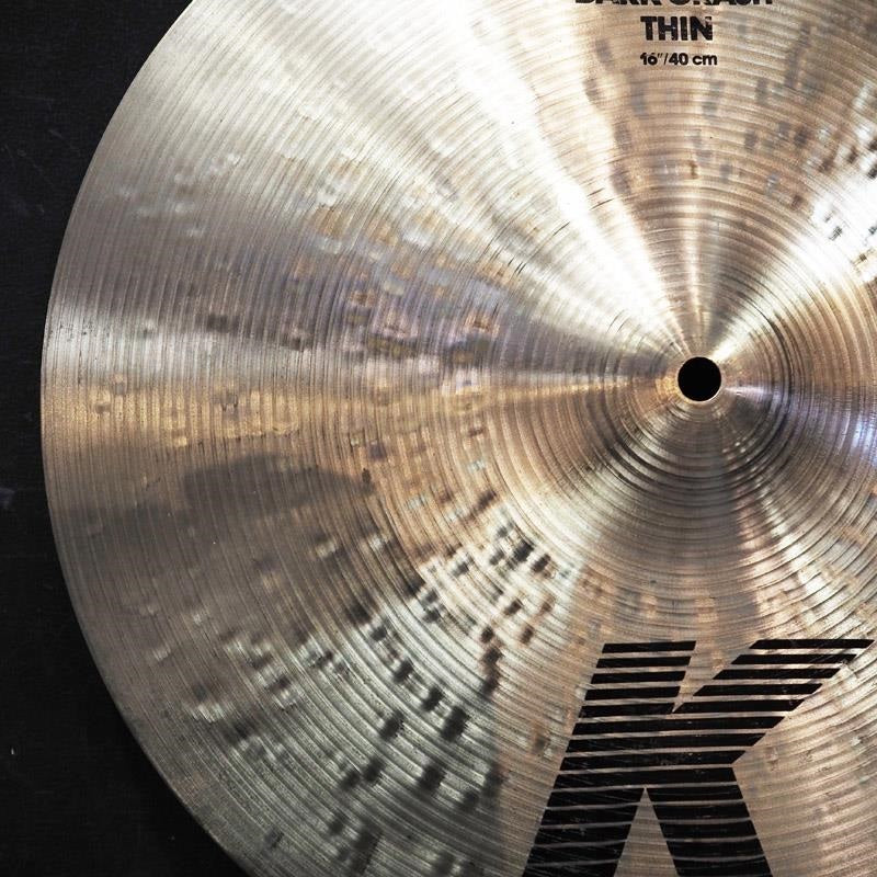USED_​​80's-90's_K_Zildjian_Dark_Crash_Thin_16_[1070g]_06
