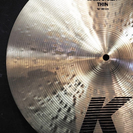 USED_​​80's-90's_K_Zildjian_Dark_Crash_Thin_16_[1070g]_06