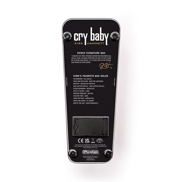 [9V_adapter_included!]_KH95X_Kirk_Hammett_Collection_Cry_Baby_Wah_(Jim_Dunlop)_Wah_Pedal_03