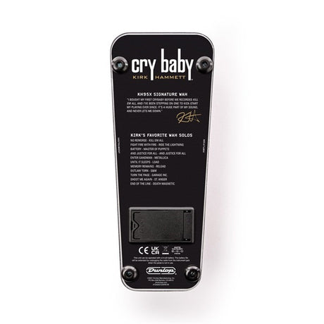 [9V_adapter_included!]_KH95X_Kirk_Hammett_Collection_Cry_Baby_Wah_(Jim_Dunlop)_Wah_Pedal_03