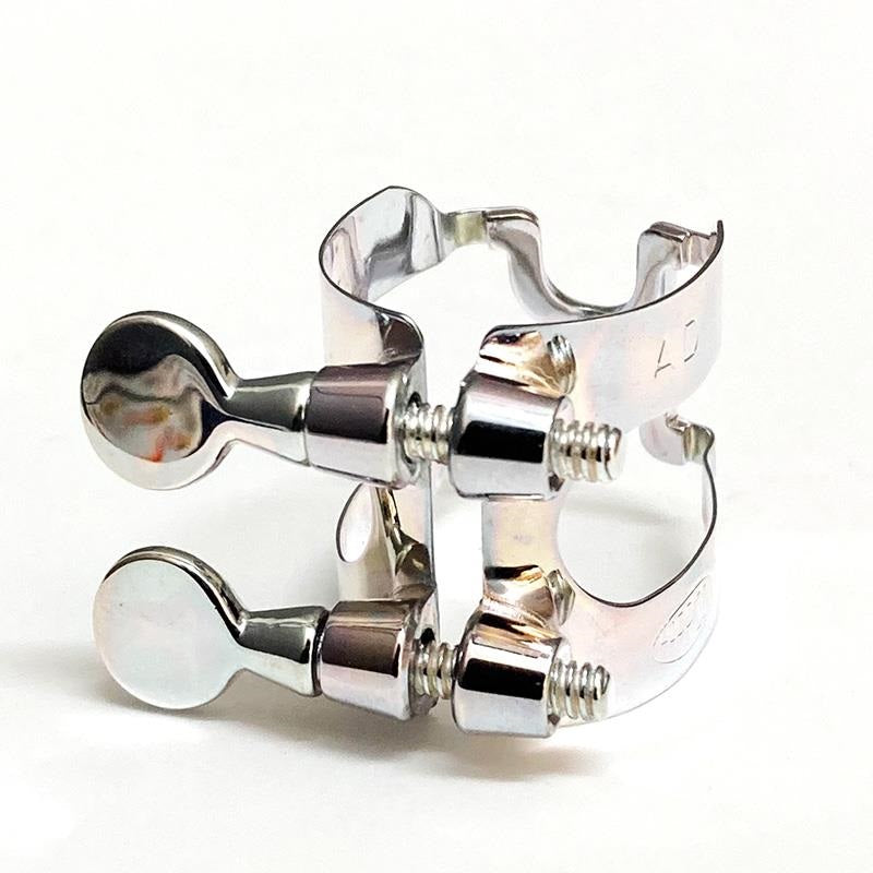 _AD_SP__Alto_Saxophone_Ligature_for_Harrison_Dukoff_Metal，_Silver_Plated_03