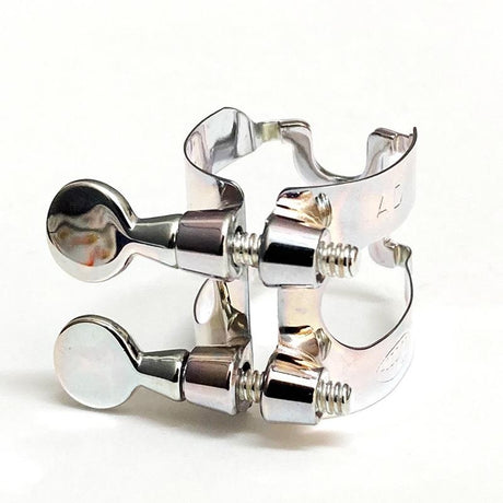 _AD_SP__Alto_Saxophone_Ligature_for_Harrison_Dukoff_Metal，_Silver_Plated_03