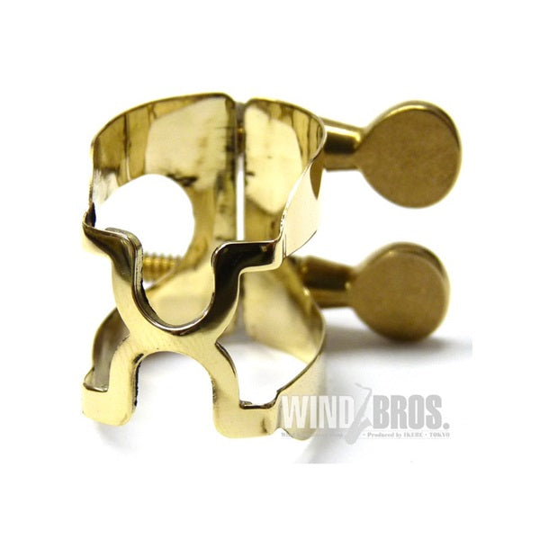 _AD_UL__[Special_Edition_Model]_Alto_Saxophone_Ligature_for_Harrison_Dukoff_Metal，_UN_LQ_(Unlacquered)_01