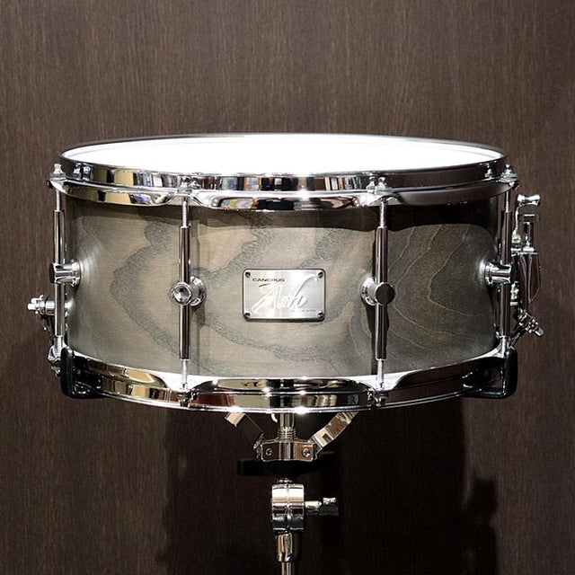 AH-1465_[Ash_Snare_Drum_14''×6_5''_-_Blackish_Ash_Oil]_01