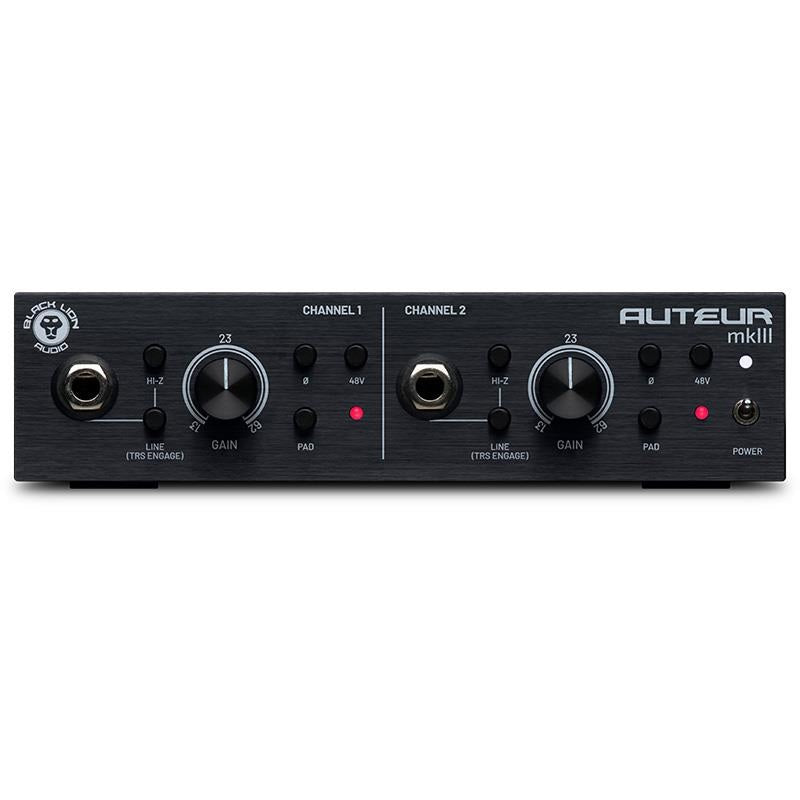AUTEUR_MK3_(Black_Lion_Audio)_Microphone_Preamp_(2-Channel)_(1U_Half-Rack_Mountable)_02