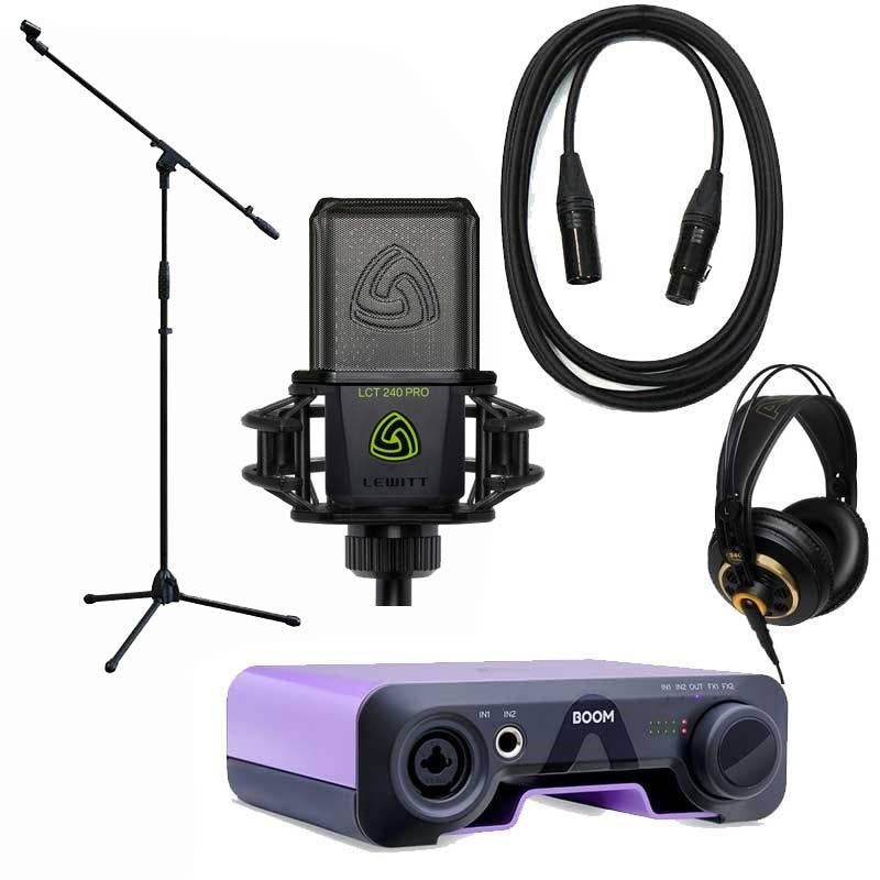 A_beginner's_microphone_recording_set_for_high-quality_audio_(Apogee_BOOM_+_LEWITT_LCT240PRO_Vocal_Set)_[Recommended_for_vocal_narration_beginners]_01