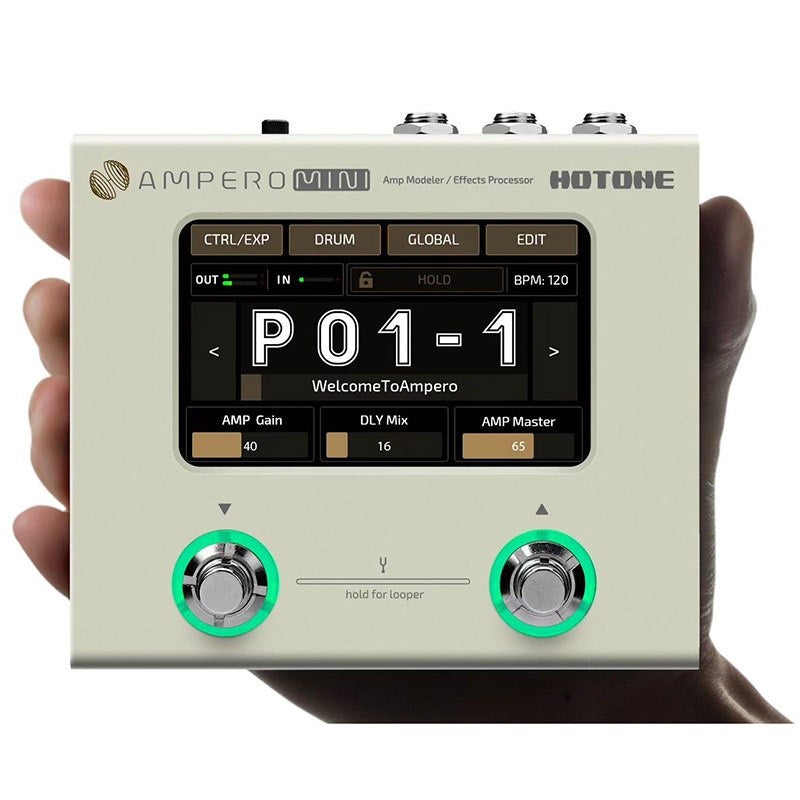 【セール】Ampero mini 極美品 Ampero Mini (Hot Tone) Multi-Effector Ampero by HOTONE – Ikebe