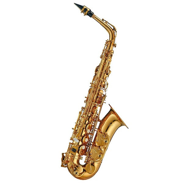 Antigua_PRO_ONE_Alto_Saxophone，_Gold_Lacquer_Finish，_AS6200_(Adjusted_and_Setup_Included)_with_5-Year_Free_Key_Balance_Adjustment_01