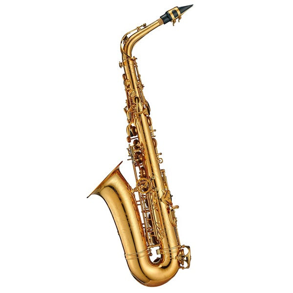 Antigua_PRO_ONE_Alto_Saxophone，_Gold_Lacquer_Finish，_AS6200_(Adjusted_and_Setup_Included)_with_5-Year_Free_Key_Balance_Adjustment_02