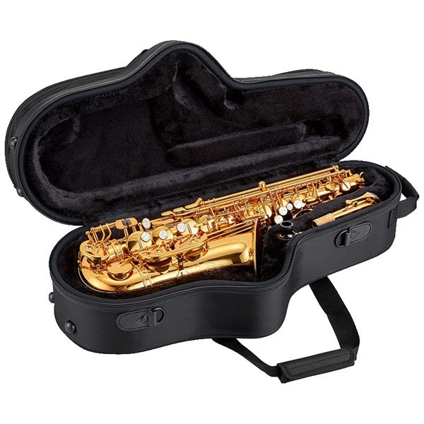 Antigua_PRO_ONE_Alto_Saxophone，_Gold_Lacquer_Finish，_AS6200_(Adjusted_and_Setup_Included)_with_5-Year_Free_Key_Balance_Adjustment_03