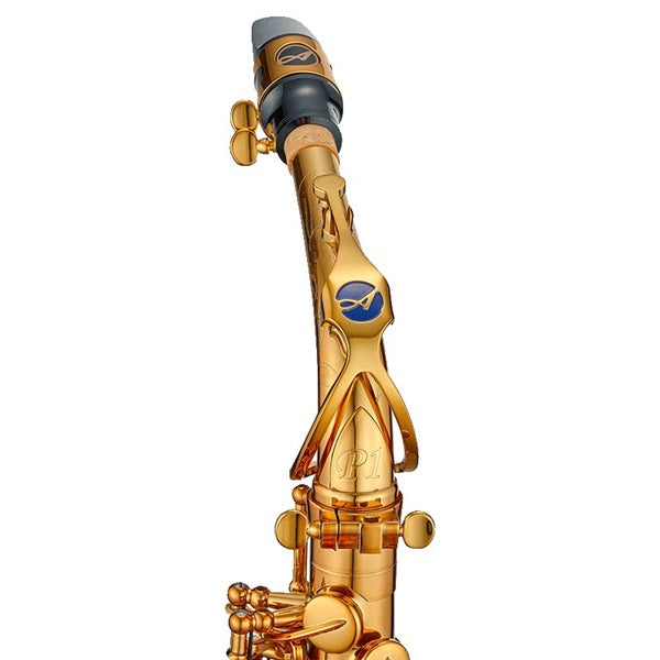 Antigua_PRO_ONE_Alto_Saxophone，_Gold_Lacquer_Finish，_AS6200_(Adjusted_and_Setup_Included)_with_5-Year_Free_Key_Balance_Adjustment_04