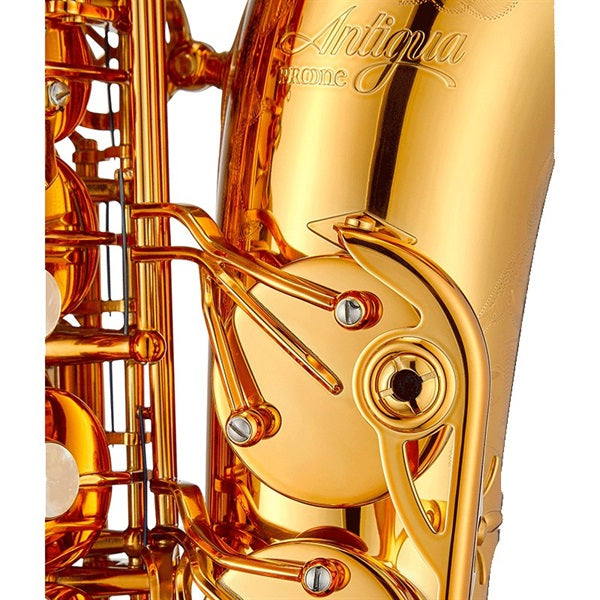 Antigua_PRO_ONE_Alto_Saxophone，_Gold_Lacquer_Finish，_AS6200_(Adjusted_and_Setup_Included)_with_5-Year_Free_Key_Balance_Adjustment_06