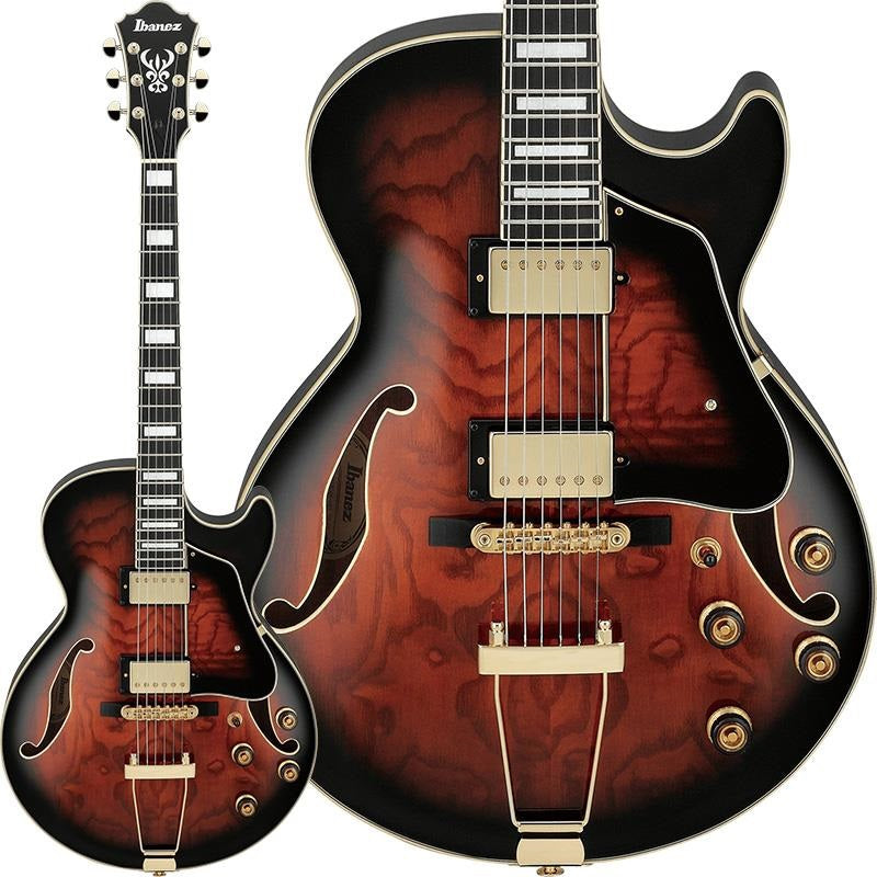 Artcore_Expressionist_AG95QA-DBS_(Dark_Brown_Sunburst)_01