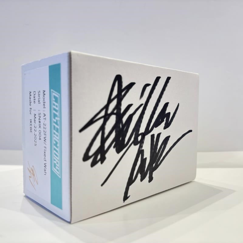 [Autographed_on_the_box!]_AT-222FW_Fixed_Wah_[AKIRA_TAKASAKI_Signature_Pedal]_(Cat's_Factory)_Akira_Takasaki_06