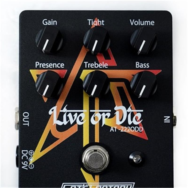 [Autographed_on_the_box!]_AT-222ODD_Live_or_Die_OverDrive_Distortion_[AKIRA_TAKASAKI_Signature_Pedal]_(Cat's_Factory)_Overdrive_Distortion_by_Akira_Takasaki_06