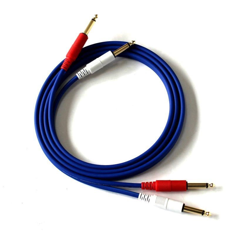[Autumn_Super_Sale]_COLOR_TWIN_CABLE_2PP-1_8M_(PHONE-PHONE_1_Pair)_1_8m_(BLUE)_01