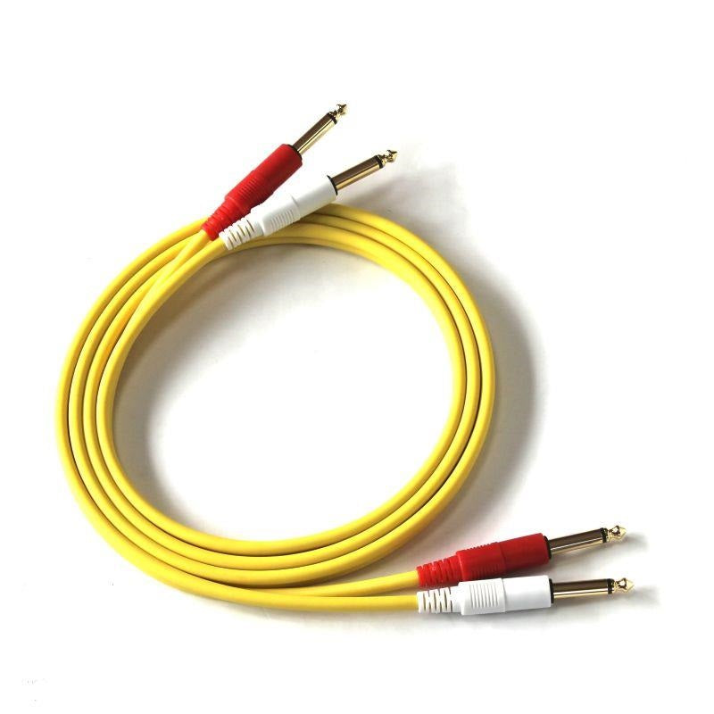 [Autumn_Super_Sale]_COLOR_TWIN_CABLE_2PP-1_8M_(PHONE-PHONE_1_Pair)_1_8m_(YELLOW)_01