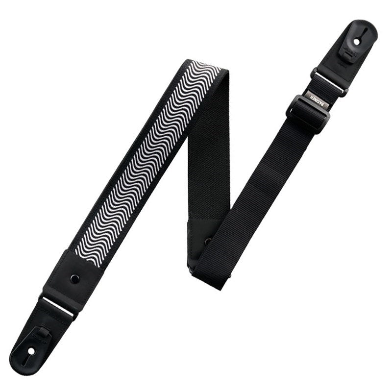 [Autumn_Super_Sale]_DURA_GUITAR_STRAP_VG_HARDCORE_SERIES_BLACK_SINE_01