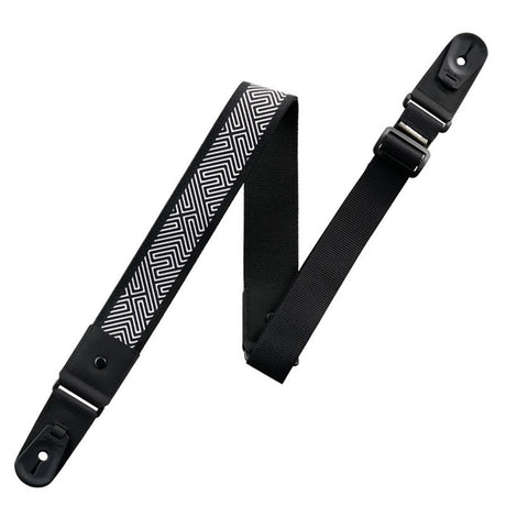 [Autumn_Super_Sale]_DURA_GUITAR_STRAP_VG_HARDCORE_SERIES_WHITE_MAZE_01