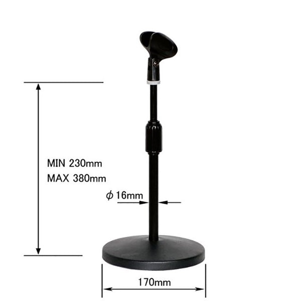 [Autumn_Super_Sale]_MDS-2300BK_(Limited_Stock_Special)_(Short_Straight_Round_Plate_Stand)_02
