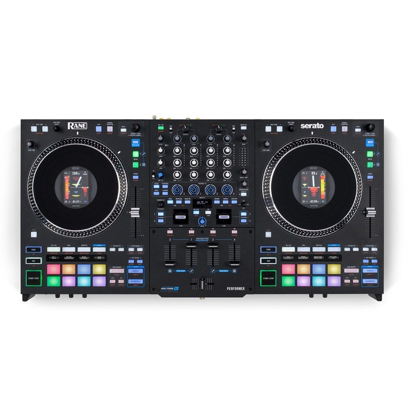 [Autumn_Super_Sale]_PERFORMER_[Motor-Driven_4-Channel_DJ_Controller]_[Compatible_with_the_Free_Download_Version_of_Serato_DJ_Pro]_01