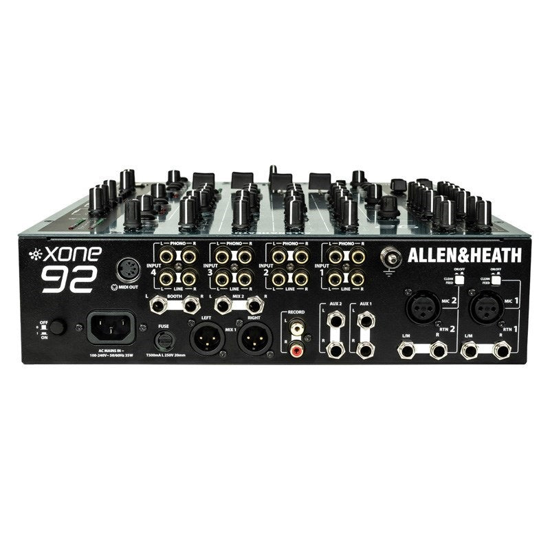 [Autumn_Super_Sale]_XONE_92_Mk2_[4+2_Channel_Analog_DJ_Mixer]_(Allen_&_Heath)_02