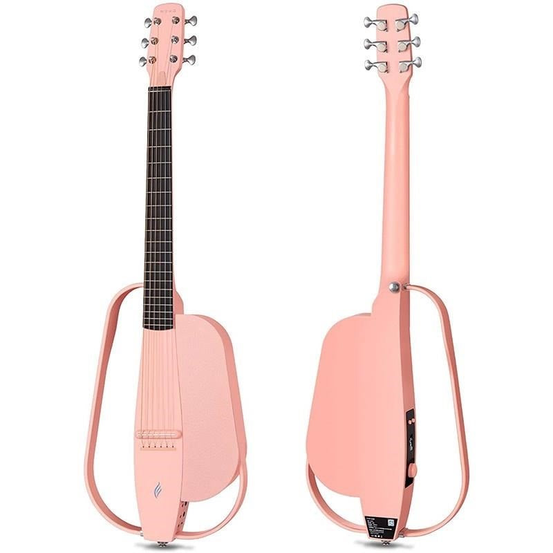 [Autumn_Super_Sale]_[Limited_Time_Offer!]_NEXG_(Pink_50W_Silent_Guitar_with_Built-in_Amplifier)_by_Enya_01