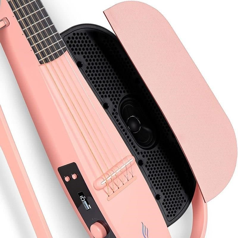 [Autumn_Super_Sale]_[Limited_Time_Offer!]_NEXG_(Pink_50W_Silent_Guitar_with_Built-in_Amplifier)_by_Enya_02