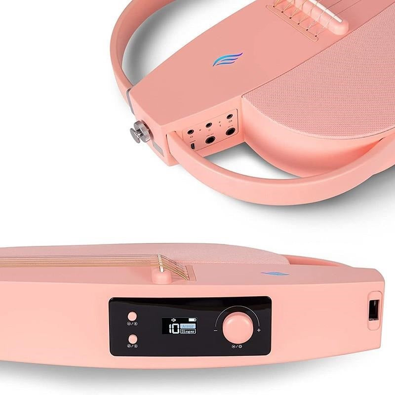 [Autumn_Super_Sale]_[Limited_Time_Offer!]_NEXG_(Pink_50W_Silent_Guitar_with_Built-in_Amplifier)_by_Enya_04