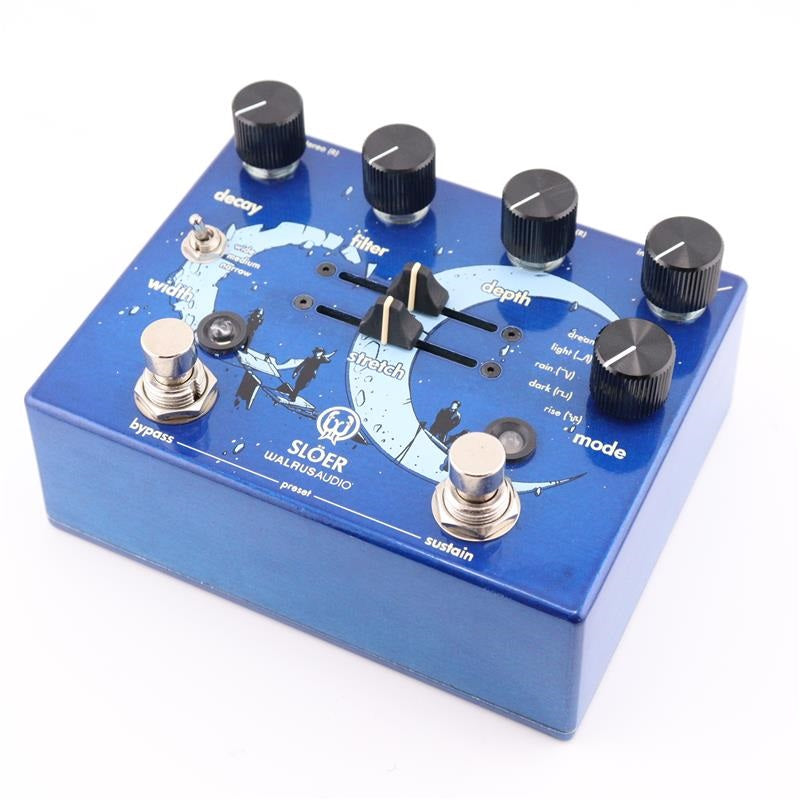 [B-Grade_Special_Price]_Sloer_Stereo_Ambient_Reverb_(Blue)_WAL-SLOER_#BL_(Walrus_Audio)_Reverb_01