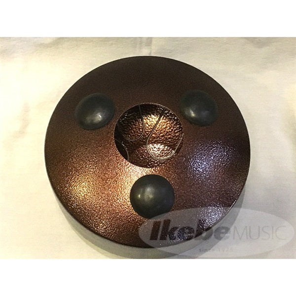 BG-STD1AC-CMP_[Steel_Tongue_Drum]_Antique_Copper_8_inch_02